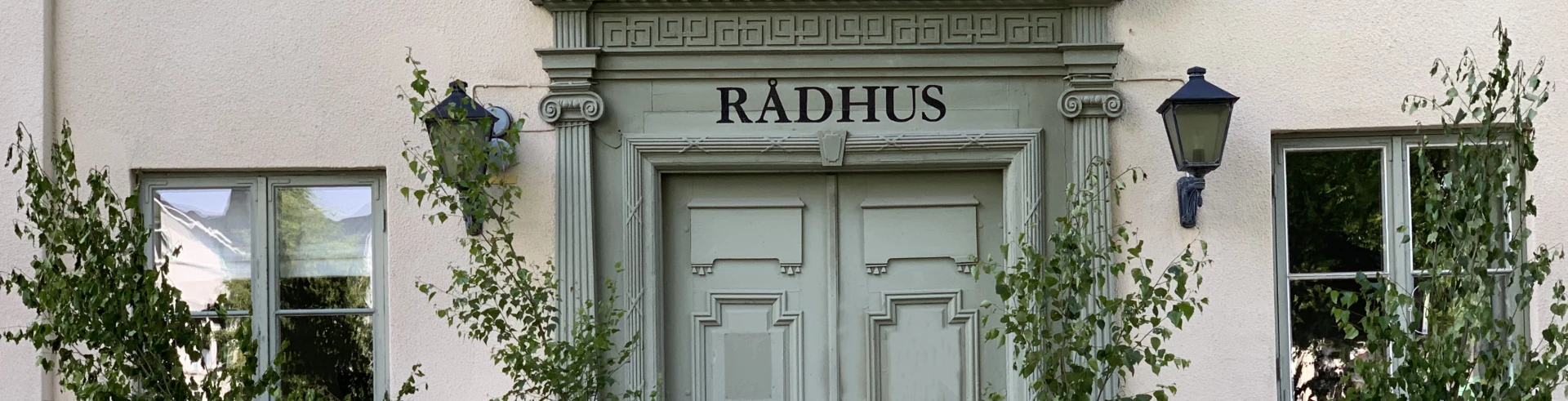 Rådhusets entré