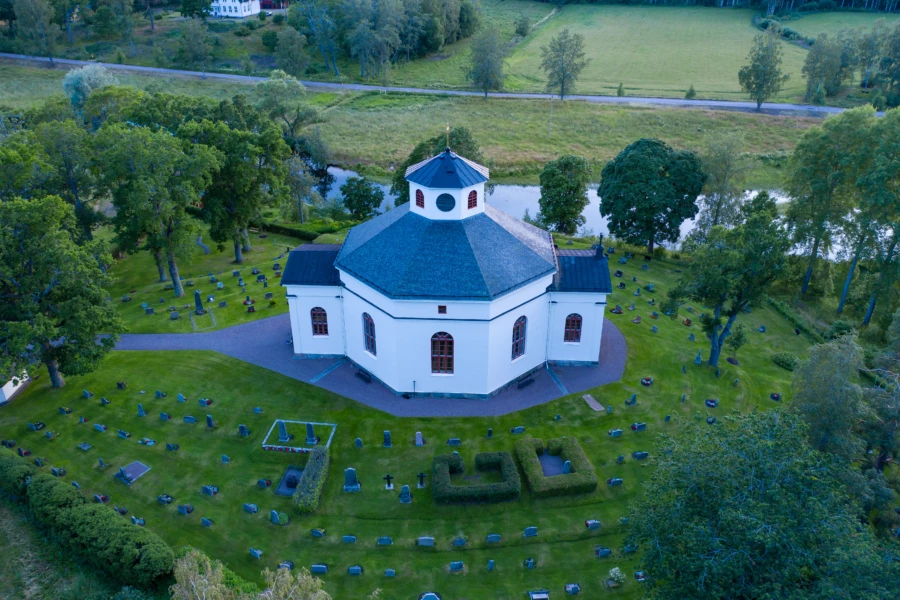Silvbergs kyrka. Foto: Nils F&auml;ltman