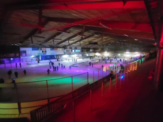 Skridskodisco i ishallen